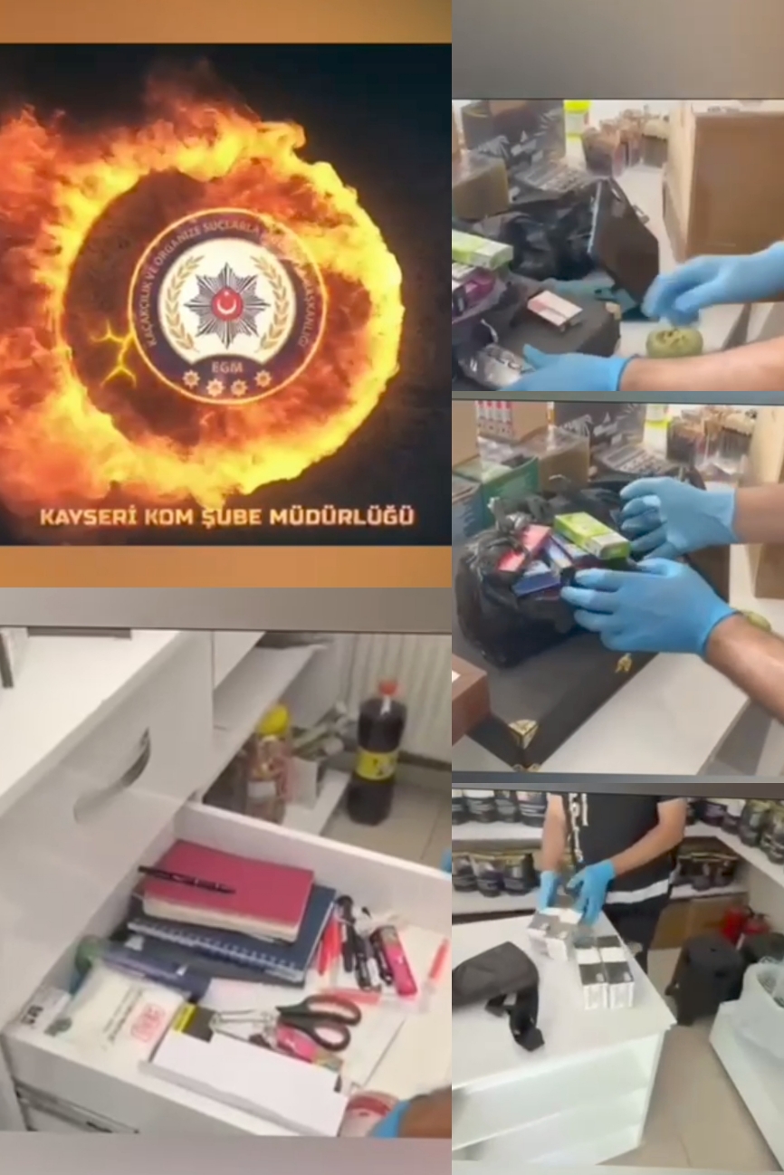 EMNİYET MÜDÜRLÜĞÜ'NDEN KAÇAK SİGARA OPERASYONU 