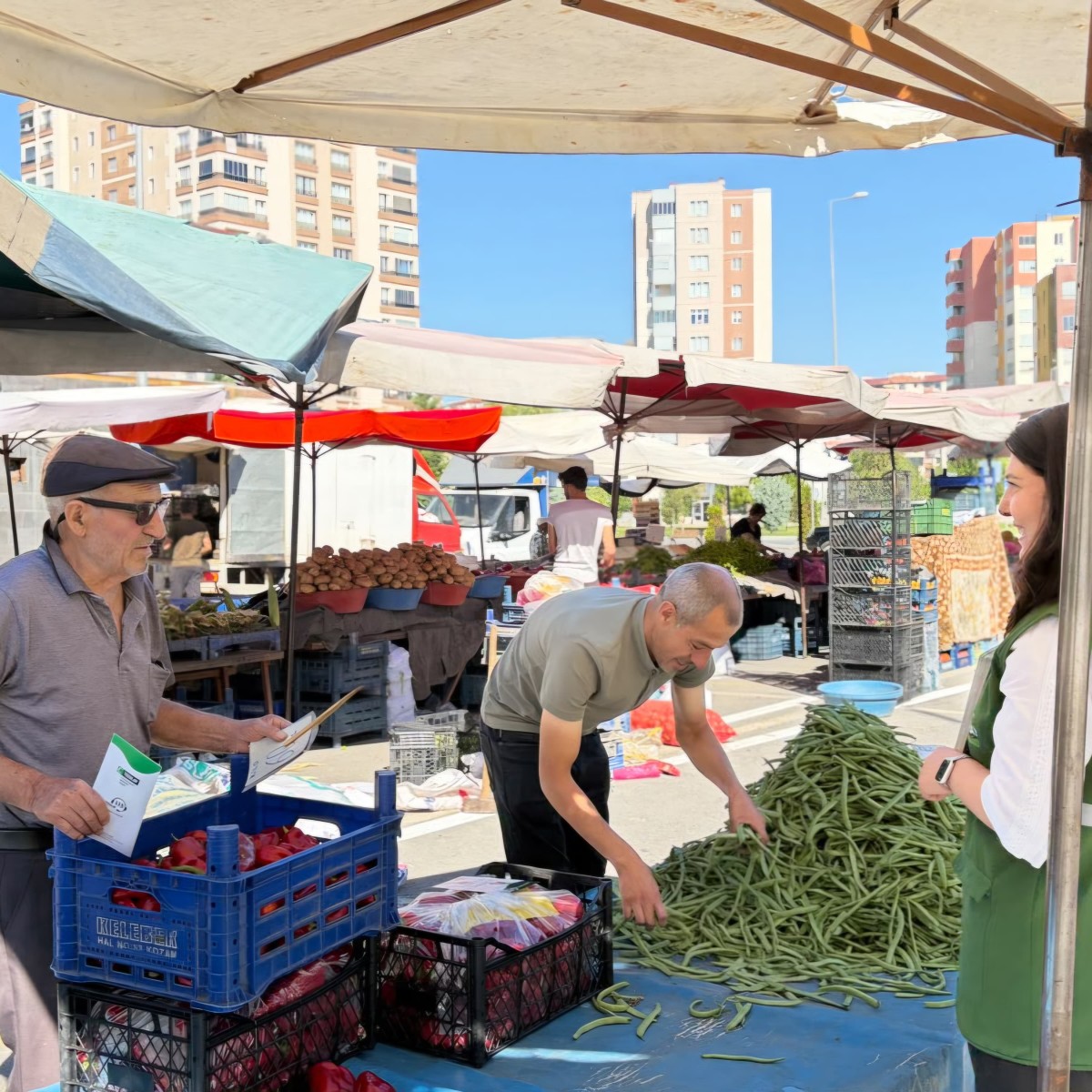 YEŞİLAY KAYSERİ’DEN YAKUT PAZAR YERİ’NDE YEDAM TANITIM ÇALIŞMASI
