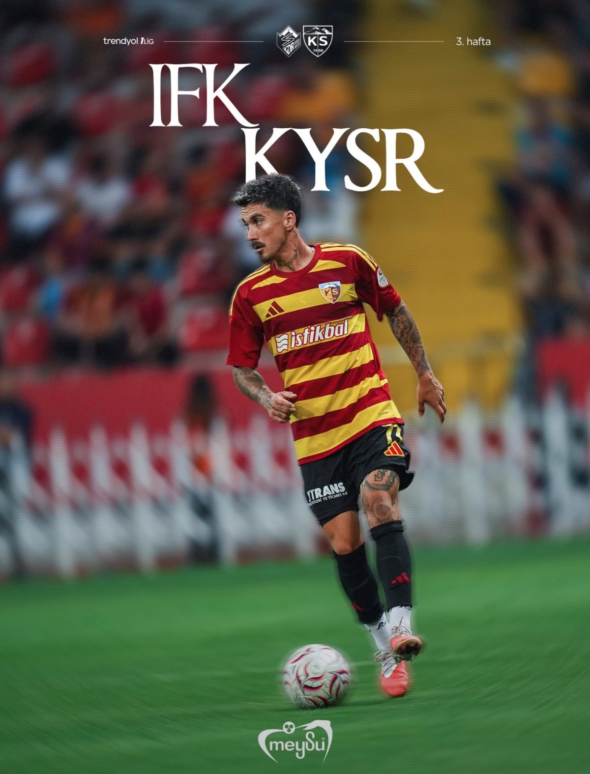 KAYSERİSPOR, lĞDlR FK MAÇl SAAT 19.00'DA