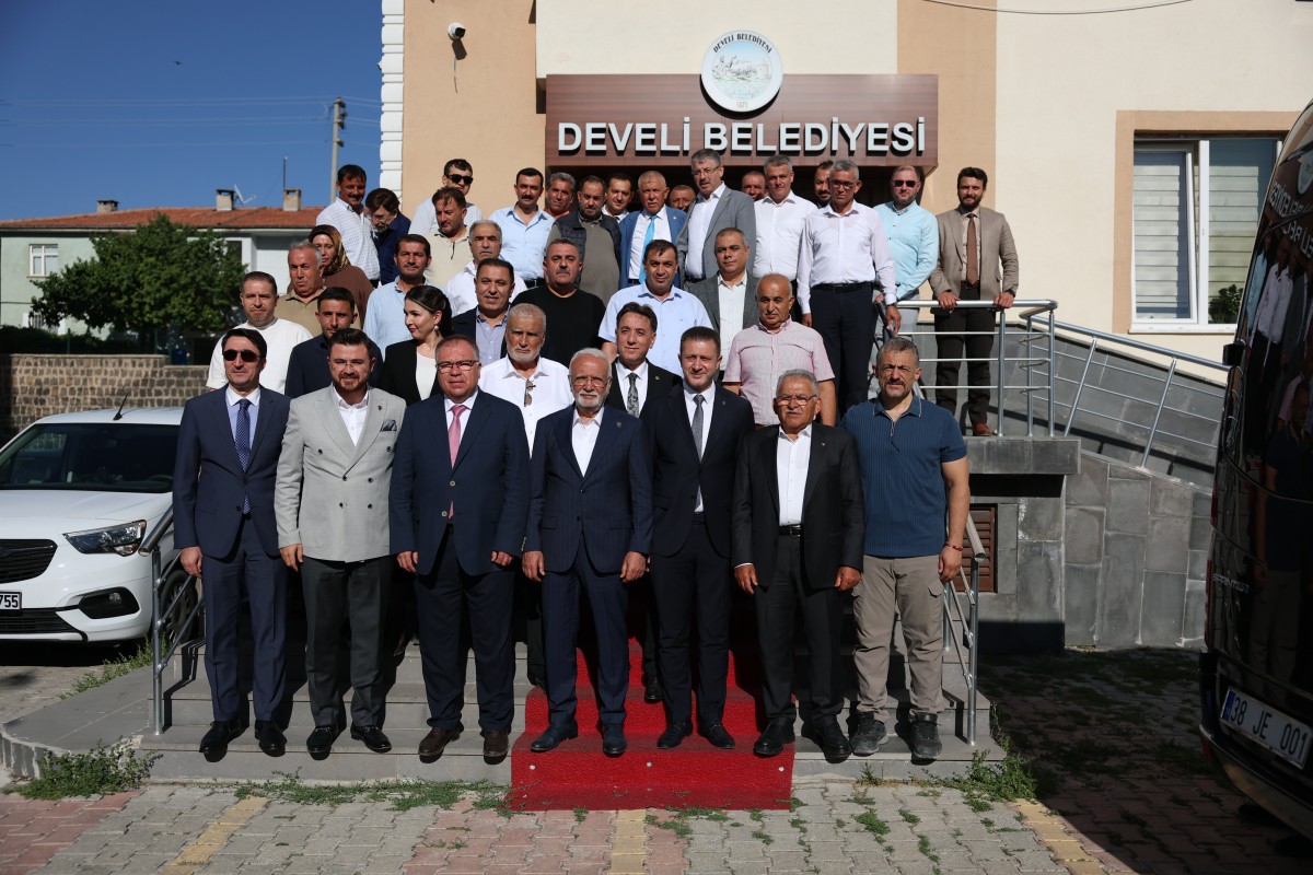 DEVELİ'YE DEĞER KATACAK YATIRIMLARIN TOPLU AÇILIŞ VE TEMEL ATMA TÖRENİ YAPILDI