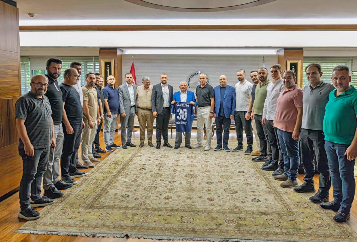 ERCİYES 38 FK'DAN BÜYÜKKILIÇ'A ZİYARET 