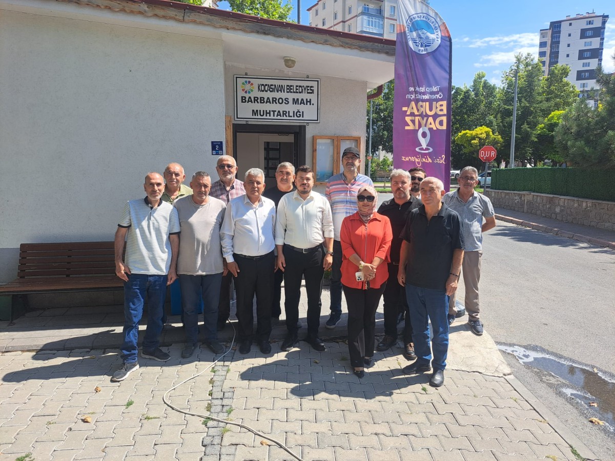 GEMEREKLİLER DERNEĞİ’NDEN BARBAROS MUHTARLIĞINA ANLAMLI ZİYARET