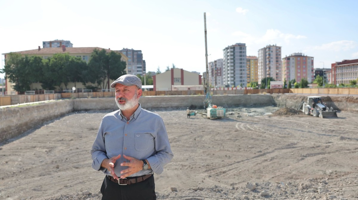 KAYSERİ’MİZE 7 BİN 500 METREKARELİK DEV BİR ESER DAHA KAZANDIRIYORUZ