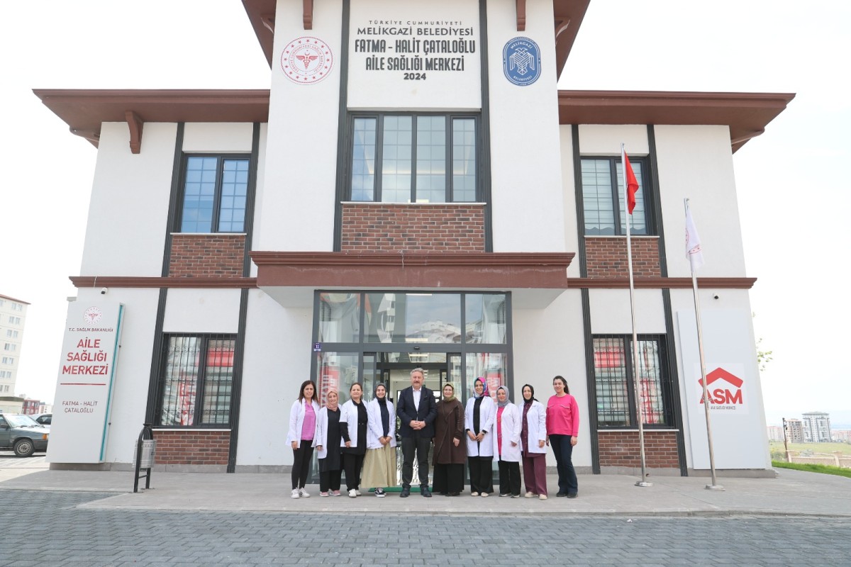 MELİKGAZİ BELEDİYESİ FATMA-HALİT ÇATALOĞLU AİLE SAĞLIĞI MERKEZİ AÇILIYOR!