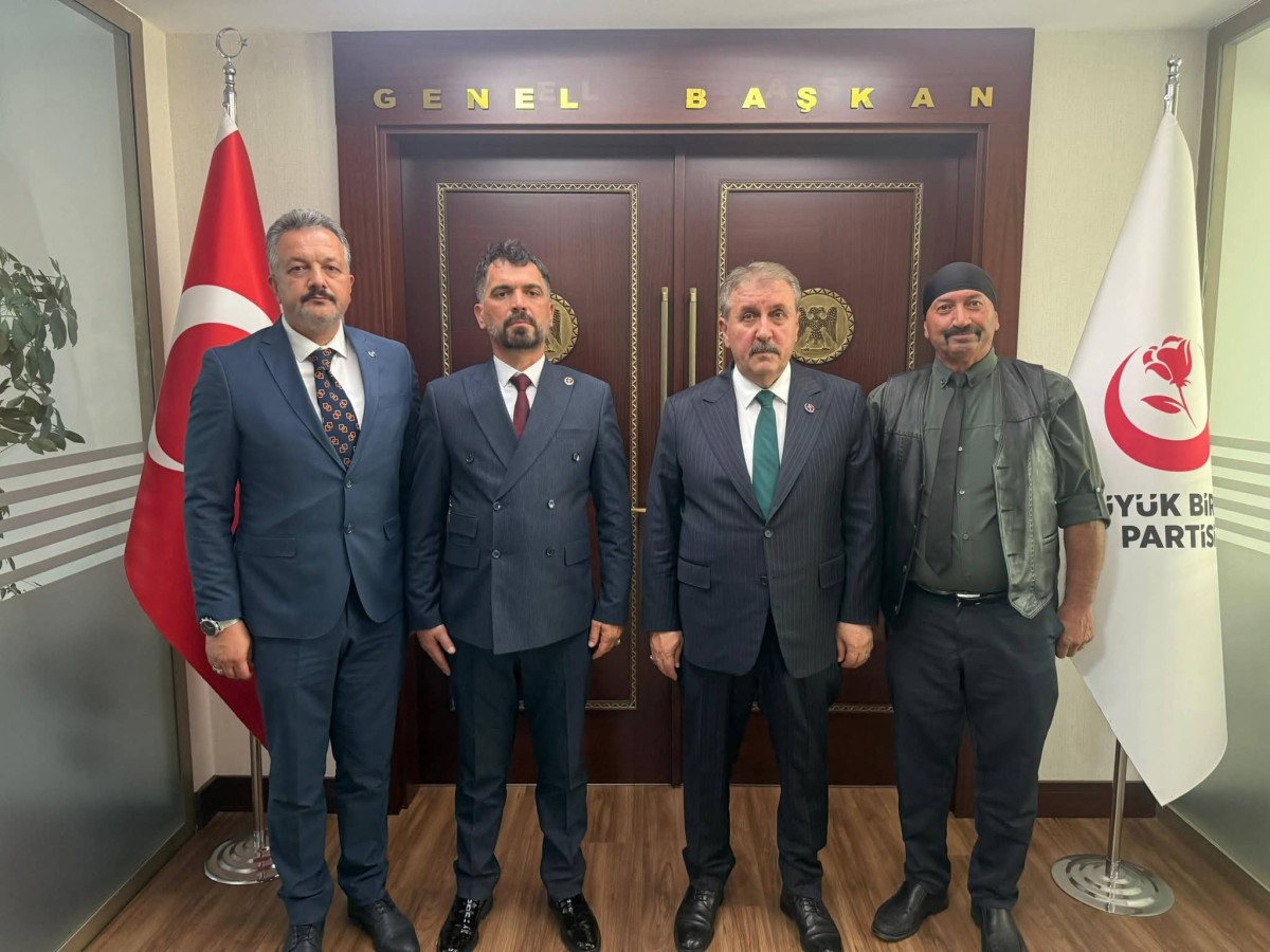 BÜYÜK BİRLİK PARTİSİ İL BAŞKANLIĞINDAN GENEL MERKEZ ZİYARETİ