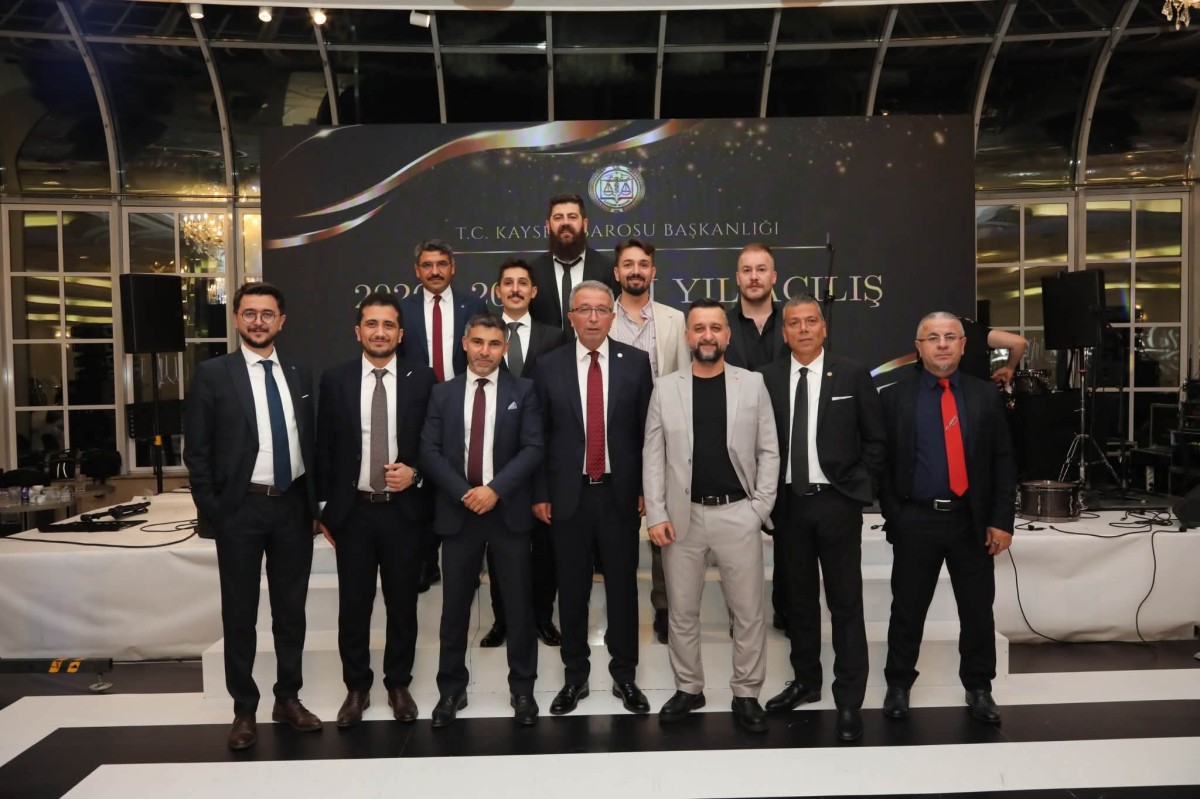KAYSERİ BAROSUNDAN AÇlLlŞ RESEPSİYONU