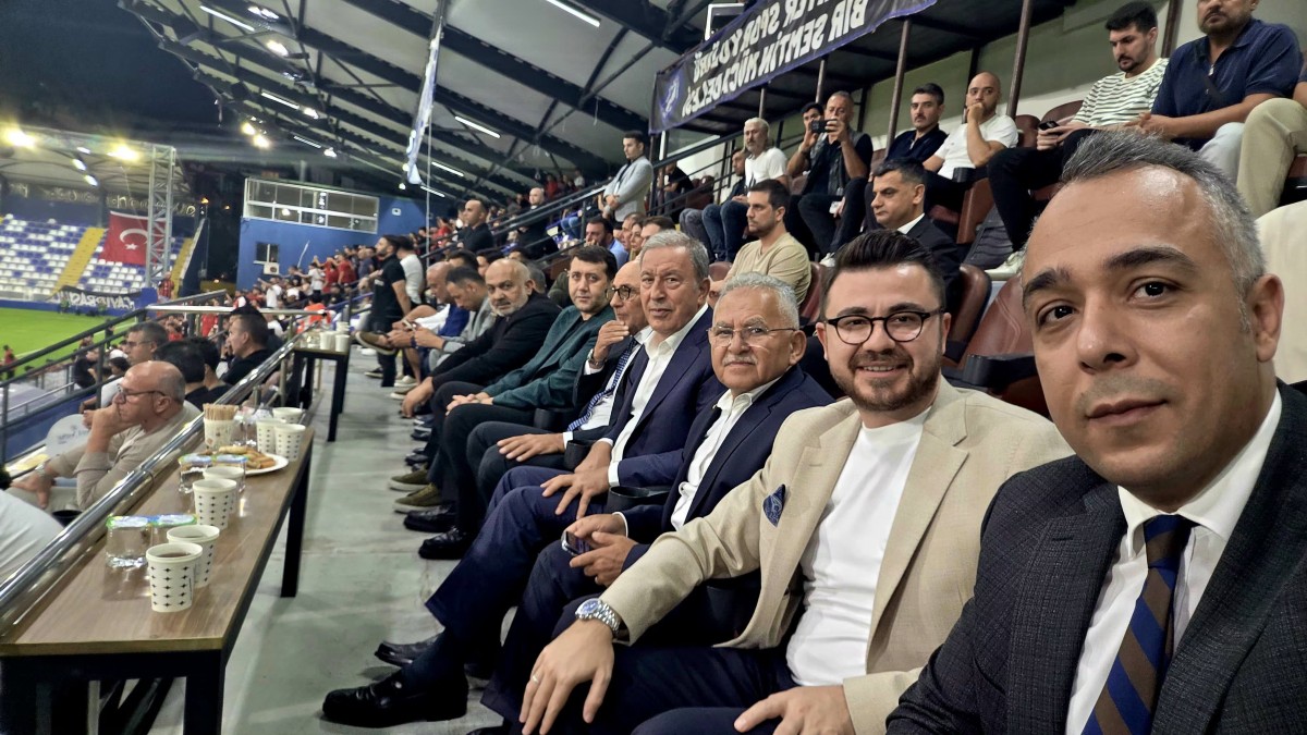 KAYSERİSPOR'A DESTEK VERDİLER
