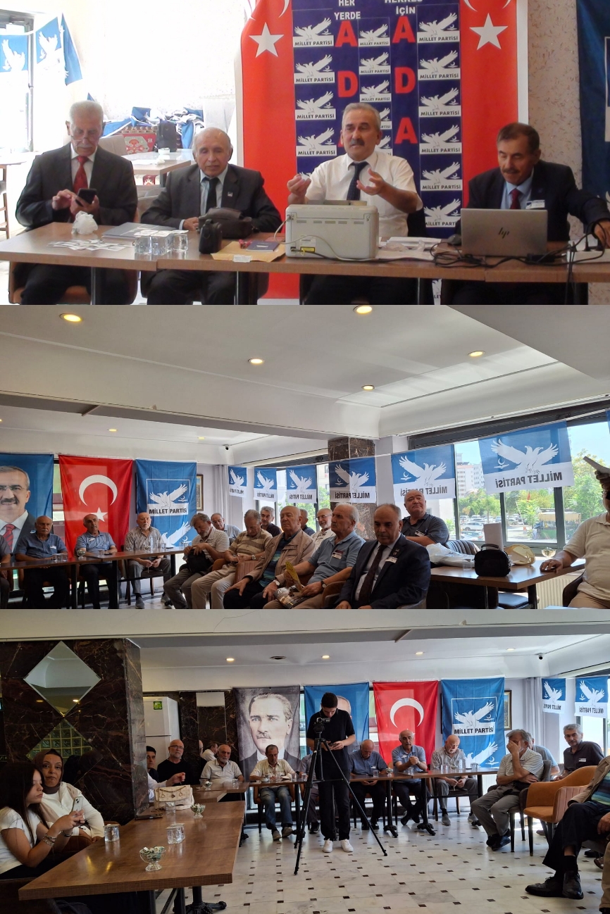 MİLLET PARTİSİ KAYSERİ 11. OLAĞAN İL KURULTAYI YAPILDI