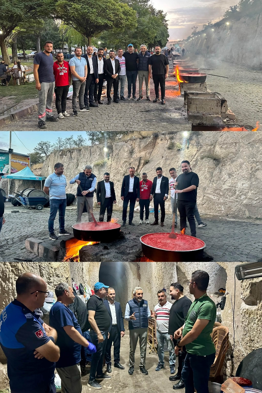 BAŞKAN NAVRUZ'DAN SALÇA GÜNLERİNE DESTEK 