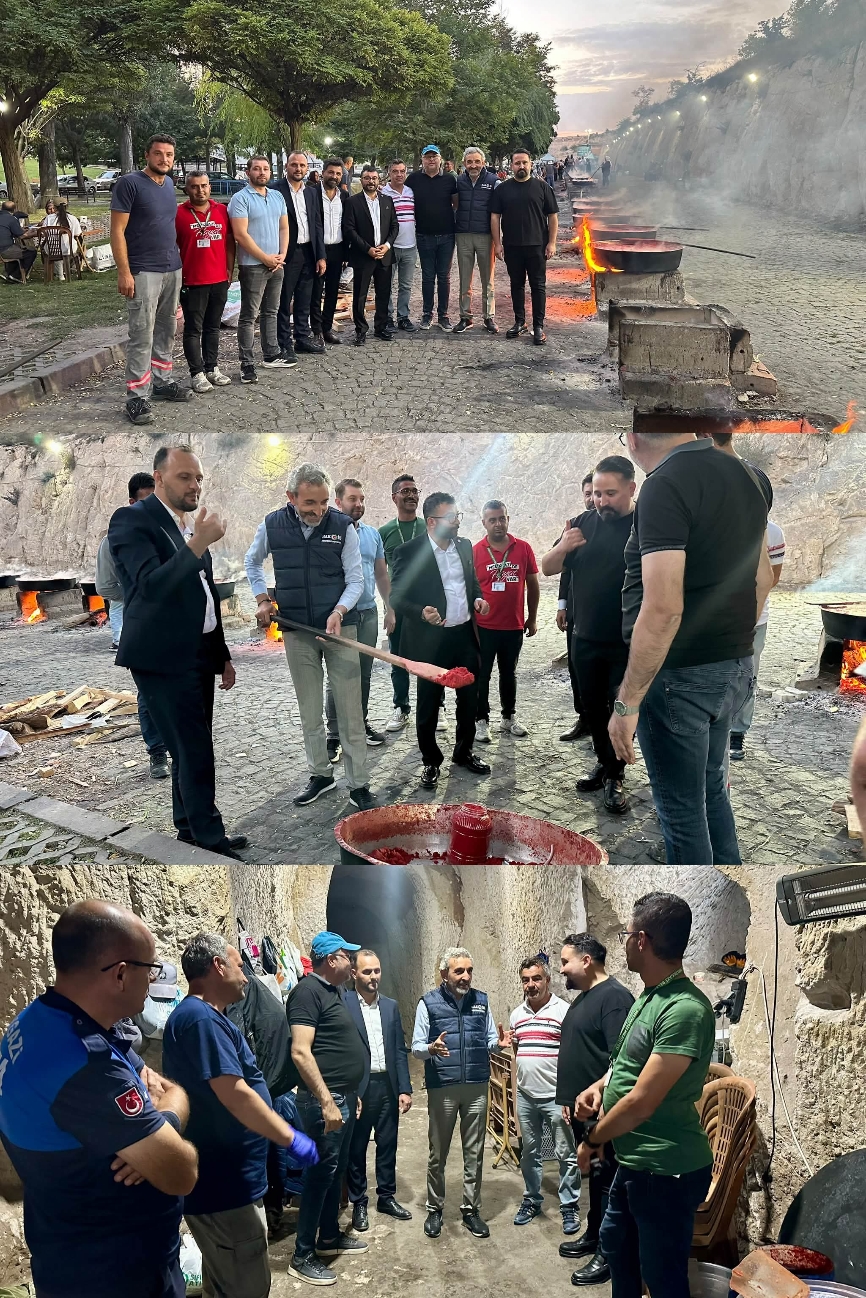 BAŞKAN NAVRUZ'DAN SALÇA GÜNLERİNE DESTEK 