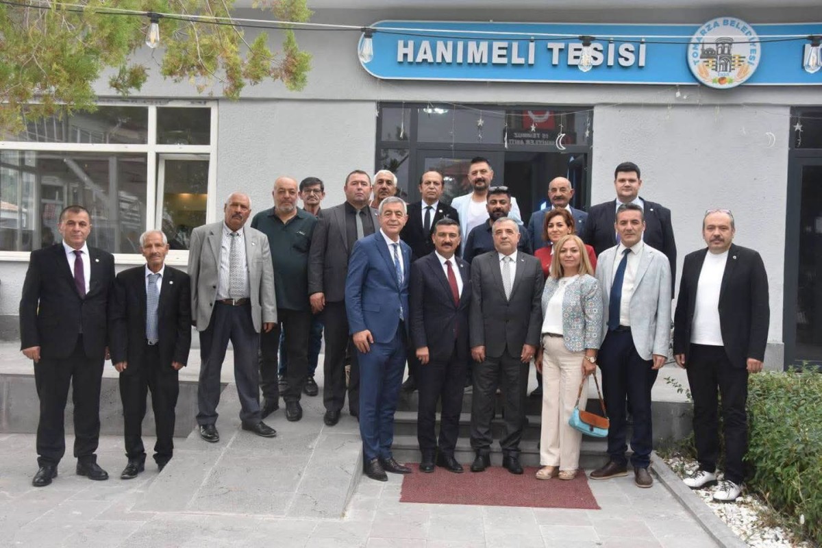 İYİ PARTİLERDEN BAŞKAN KOÇ'A ZİYARET