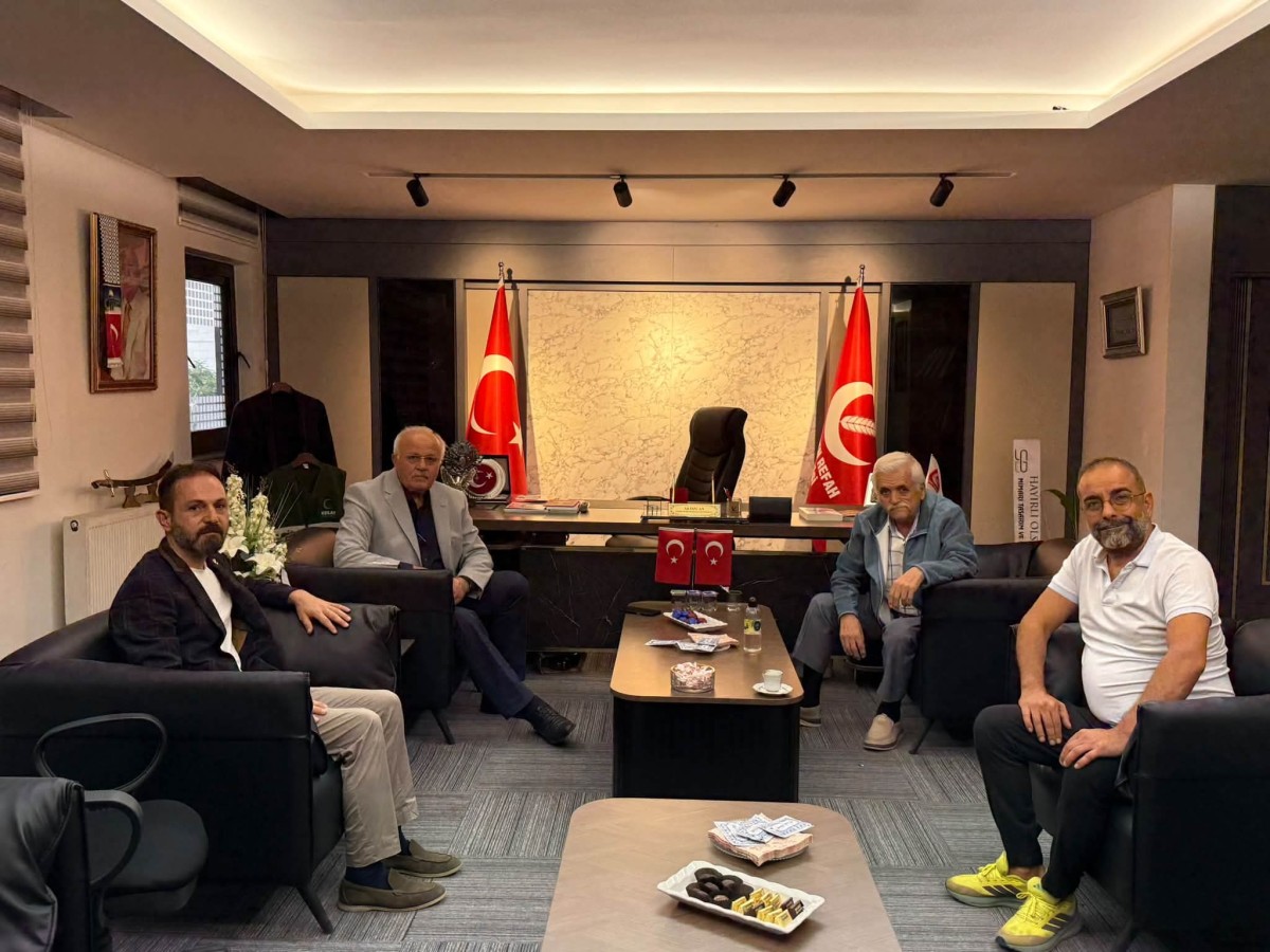 TARİHİ KENTLER BİRLİĞİ İÇİN GELDİ, ÖZCAN'l ZİYARET ETTİ