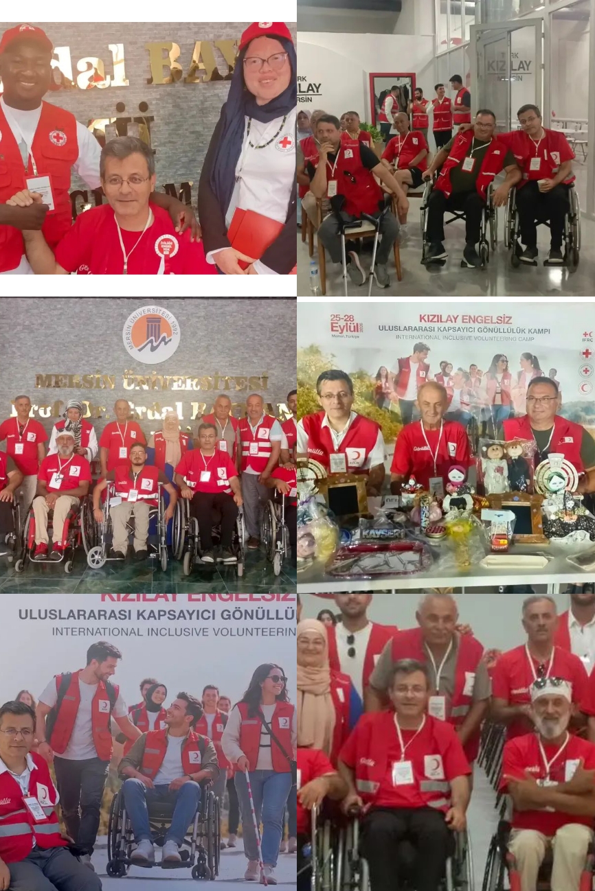 KlZlLAY ENGELSİZ ULUSLARARASI KAMPlNDA BULUŞTURDU 