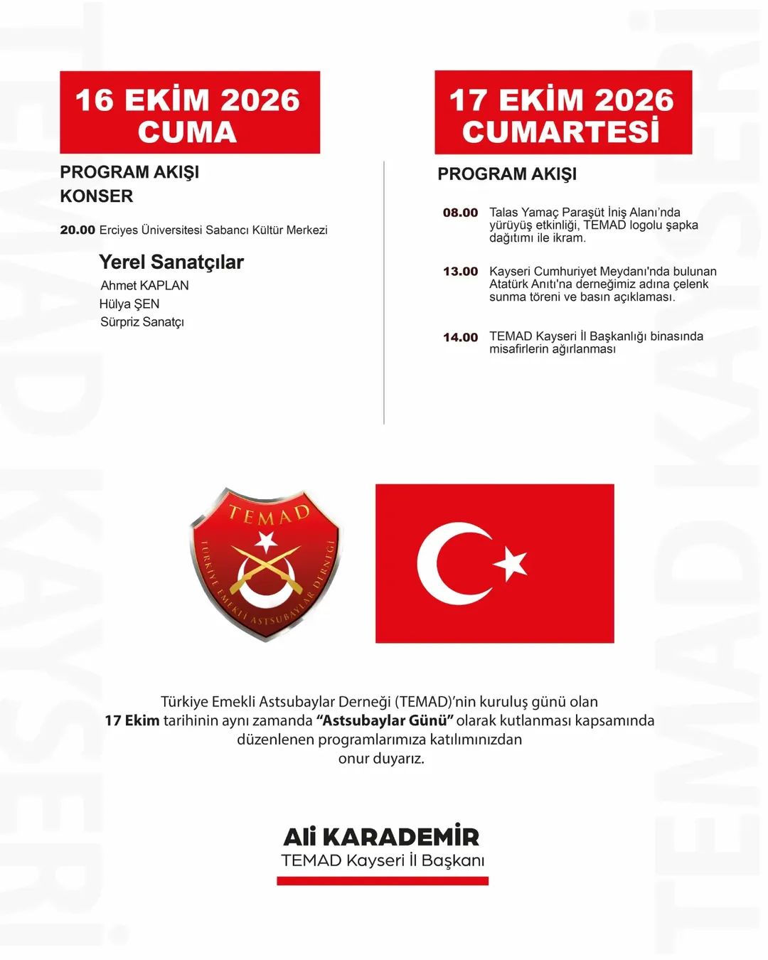 TEMAD DEV BULUŞMAYA HAZIRLANIYOR