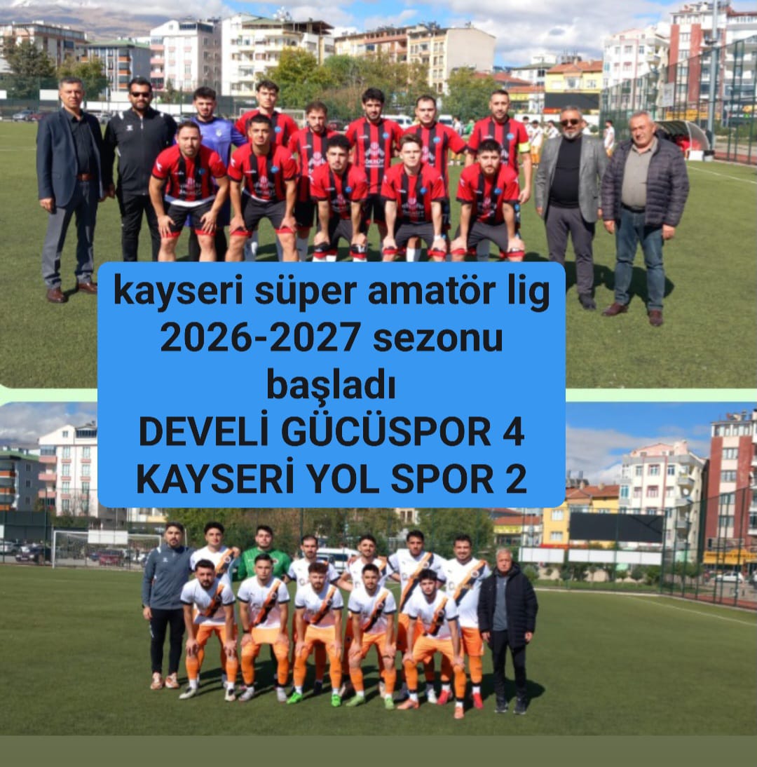 AMATÖR KÜME GOL SAĞANAĞI İLE BAŞLADI 