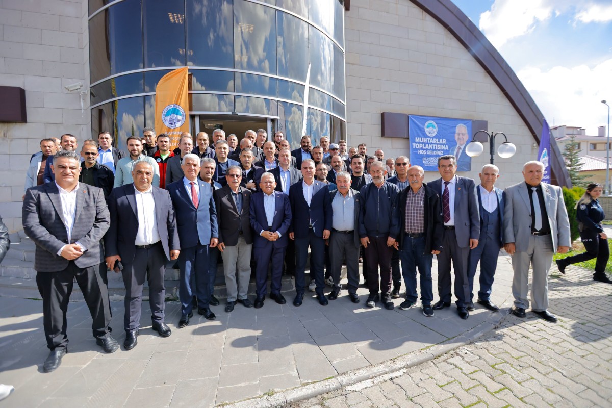 SARIZ VE PINARBAŞI’NDA MUHTARLARLA BULUŞMA