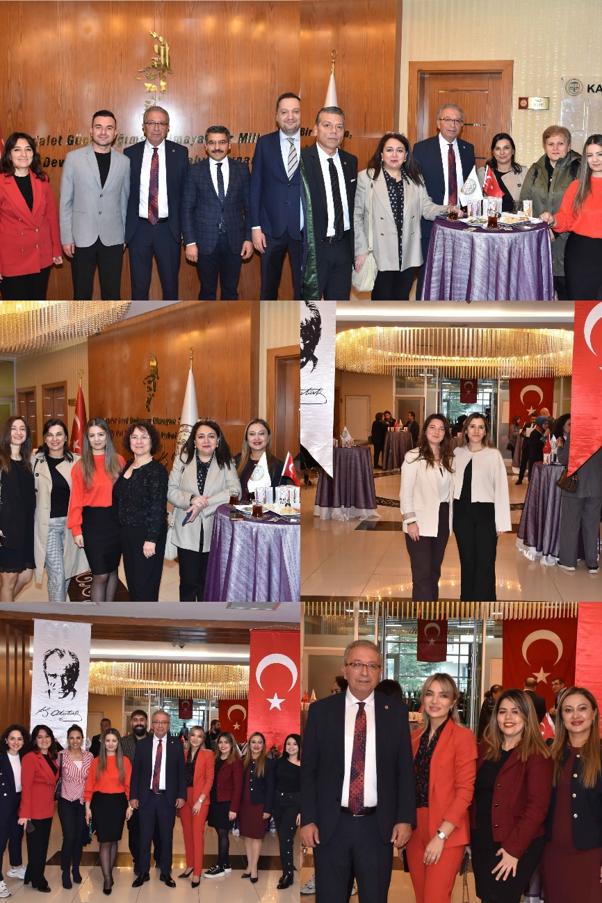 BARO'DA CUMHURİYET RESEPSİYONUNA 
